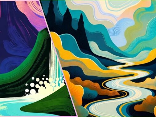 Abstract Landscape Art: Creative Ways to See Nature Differently