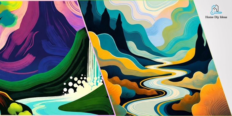 Abstract Landscape Art: Creative Ways to See Nature Differently