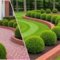 Brick Landscape Edging Ideas to Add Classic Charm