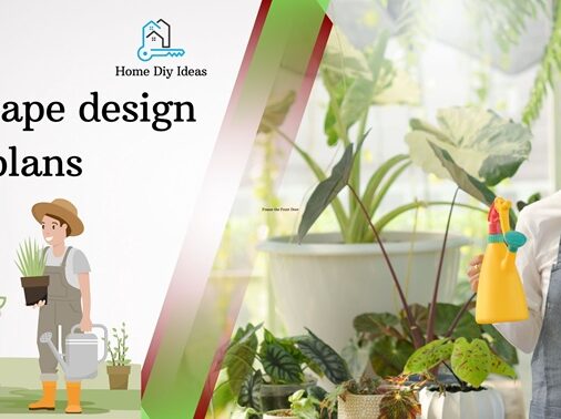 Landscape design plans