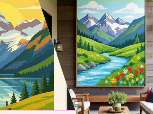 Landscape Wall Art: Creative Décor Ideas for Your Home