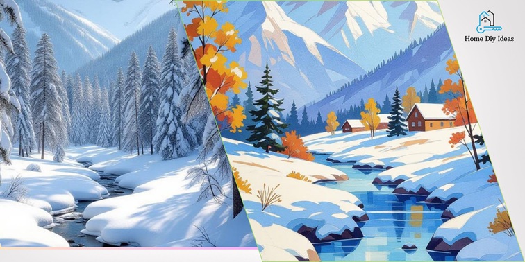 Landscape with Snow: Artistic and Real-World Inspiration