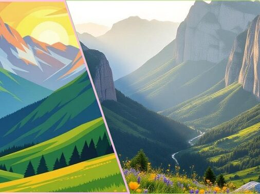 Mountain Landscape Art: Capturing Nature’s Majesty on Canvas