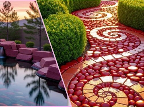 Red Stone Landscaping: Bold Ways to Add Color and Texture
