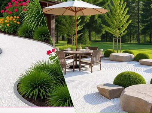 White Landscaping Rock: Bright and Clean Options for Your Yard