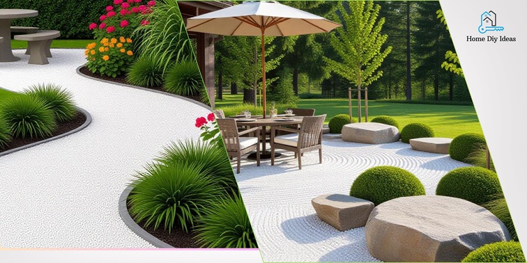 White Landscaping Rock: Bright and Clean Options for Your Yard