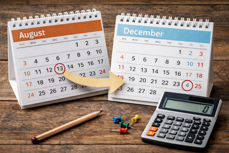 Days Between Dates Calculator