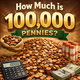 How much is 100 000 pennies