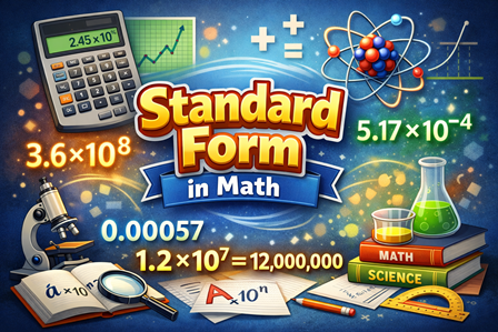 Standard form in math